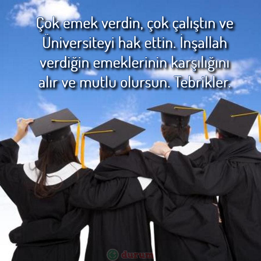 Üniversite Kazananlara En Güzel Kutlama Mesajları