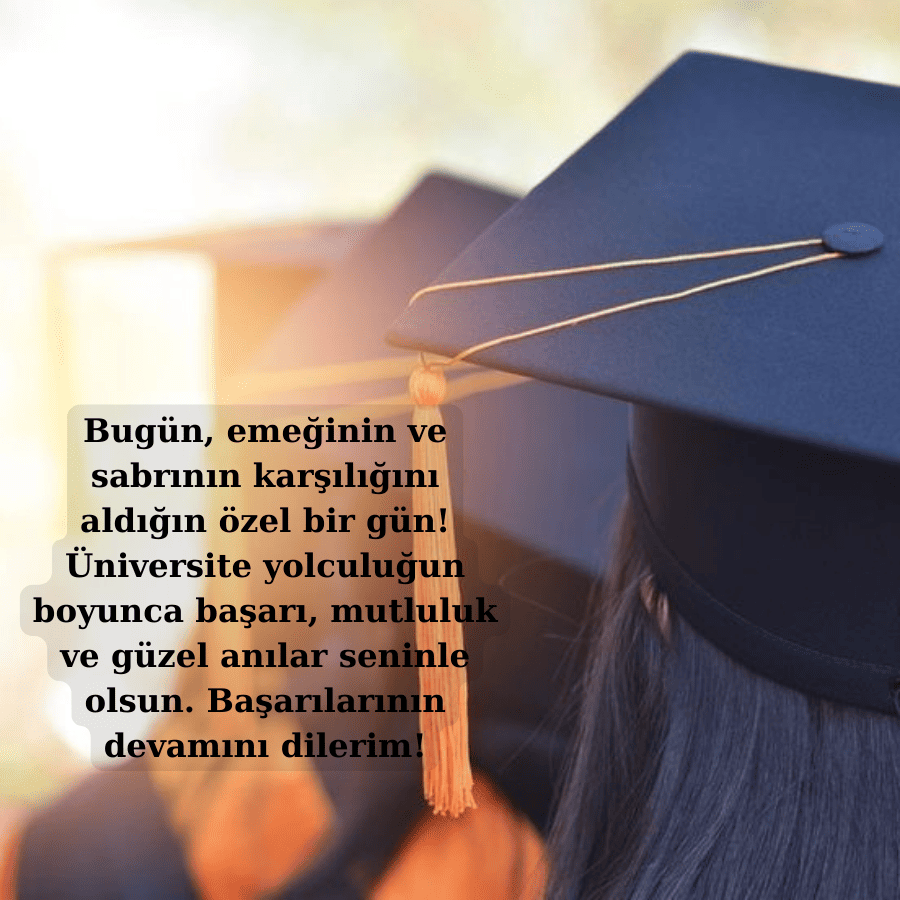 Üniversiteyi Kazananlara Tebrikler