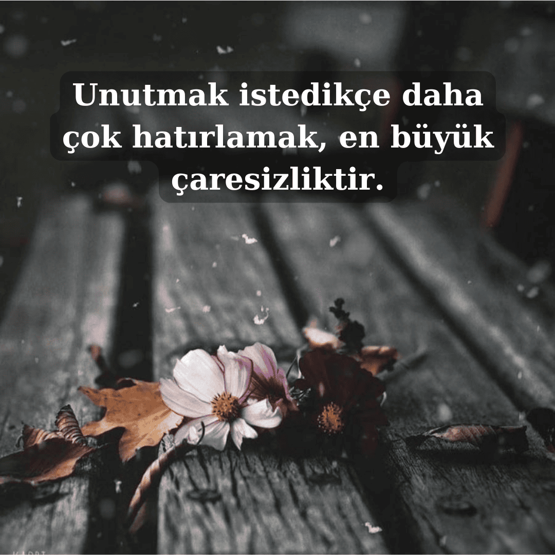 Unutulamayanlar İçin Derin Sözler