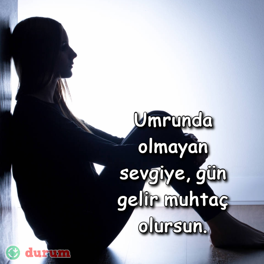 üzgün kadın