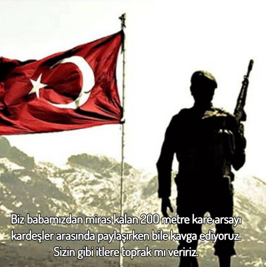 Vatan sevmenin sağı solu olmaz