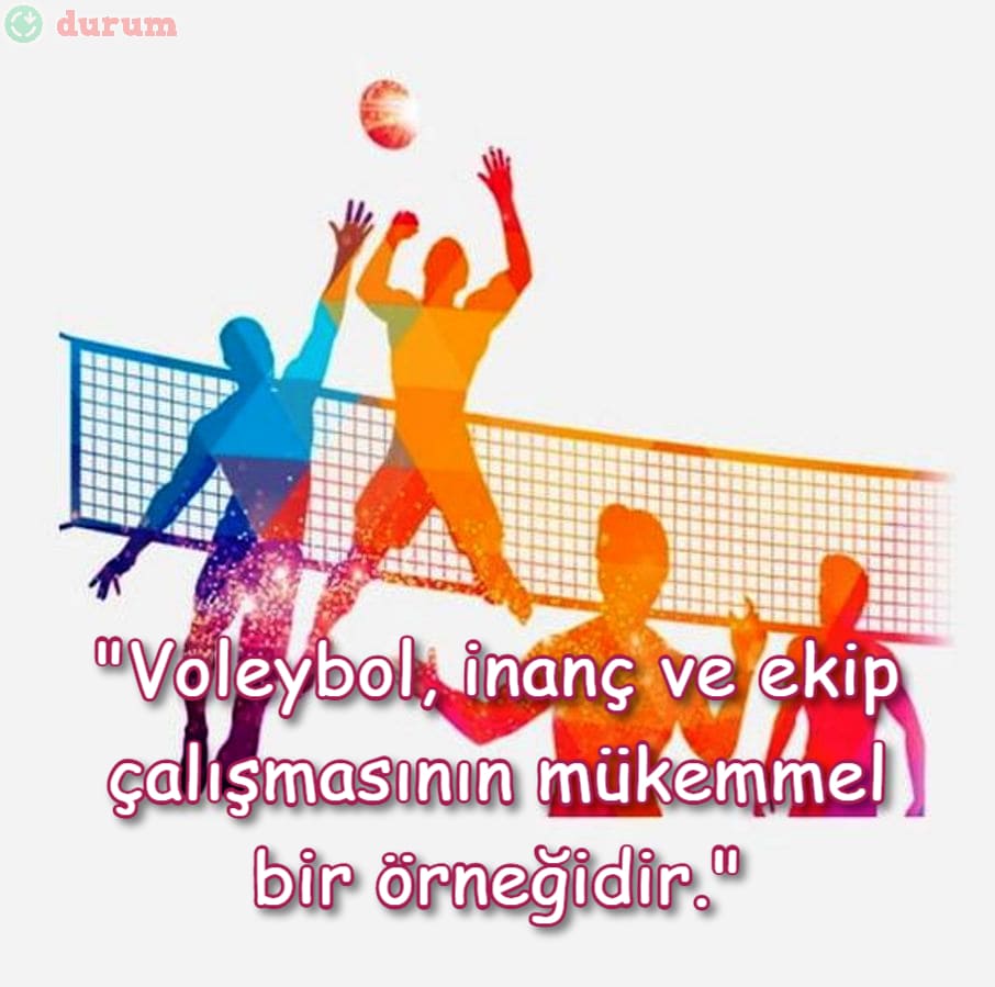 Voleybolla ilgili Sözler anlamli