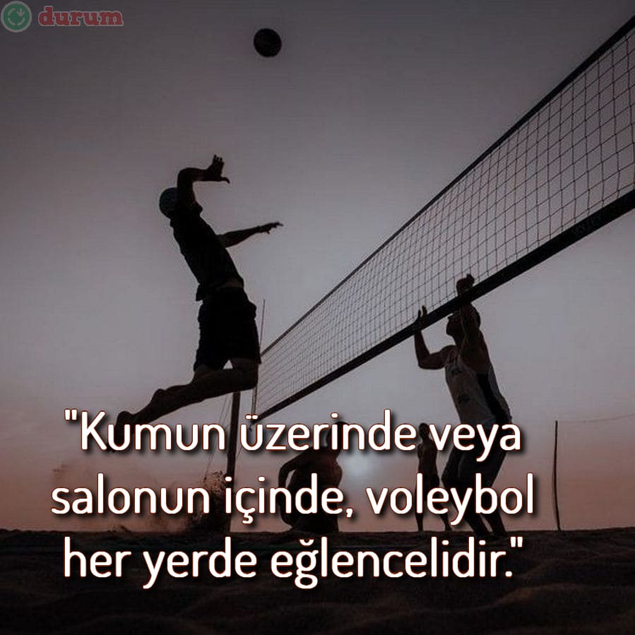 Voleybolla ilgili Sözler resimli