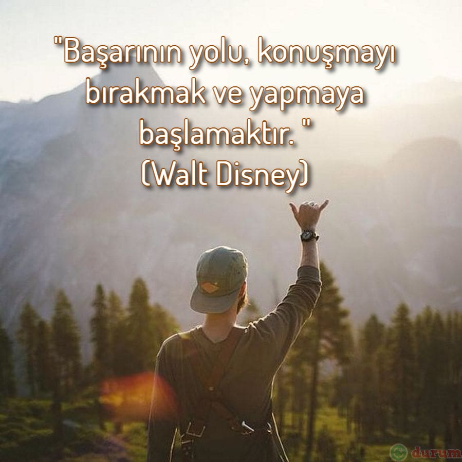 walt disney sözü