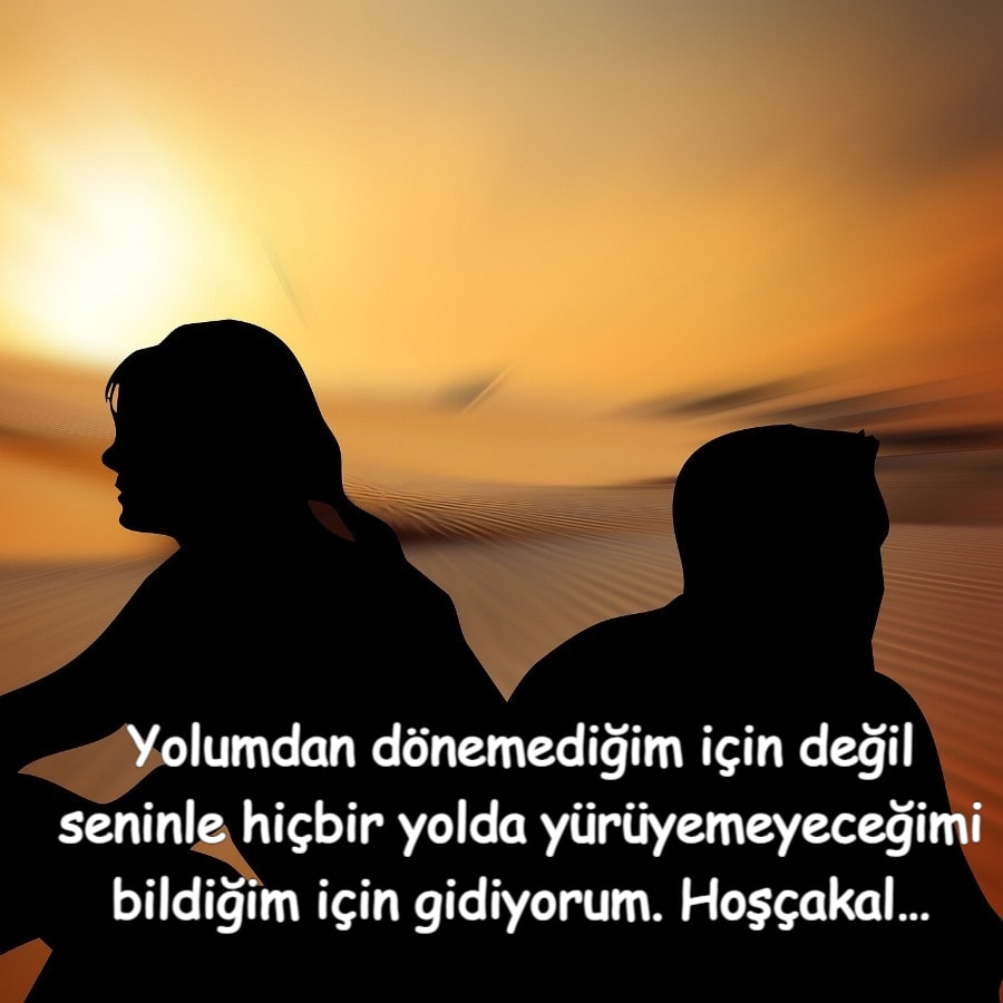 Whatsapp durum için Ayrılık Sözleri