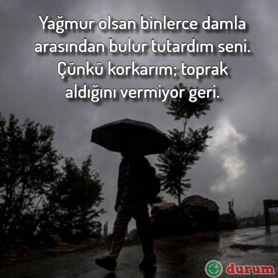 Yağmur sözleri