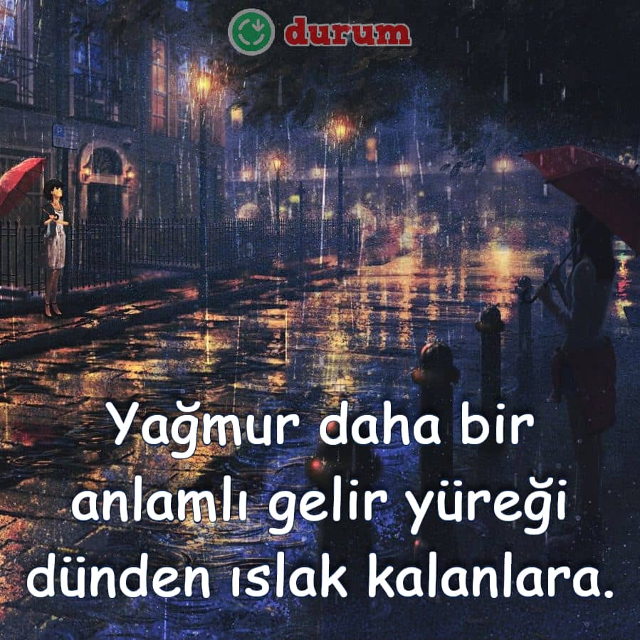 Yağmur sözleri