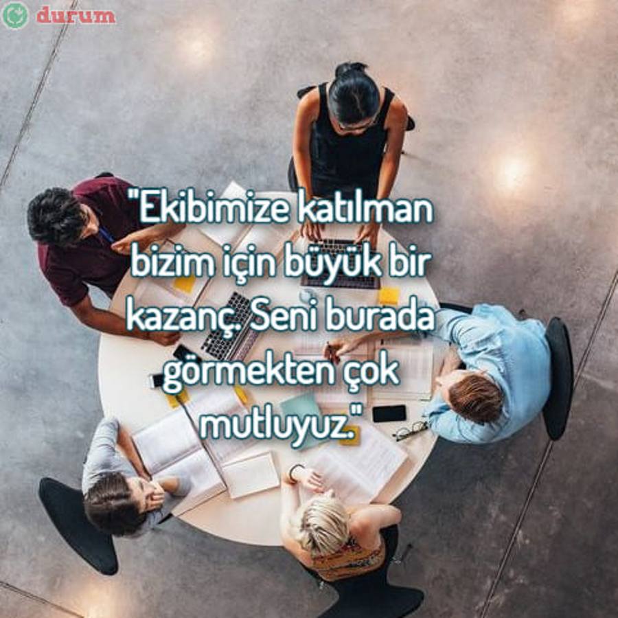 Yeni Çalışana Hoş Geldiniz Mesajı 2023