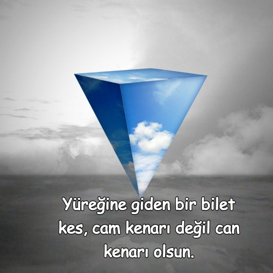 Yüreğine giden bir bilet kes